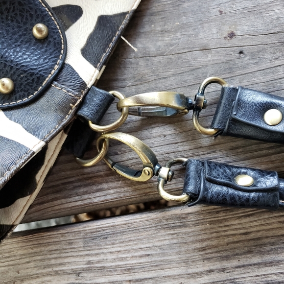 Animal print totes brown white - Picture 6 of 13